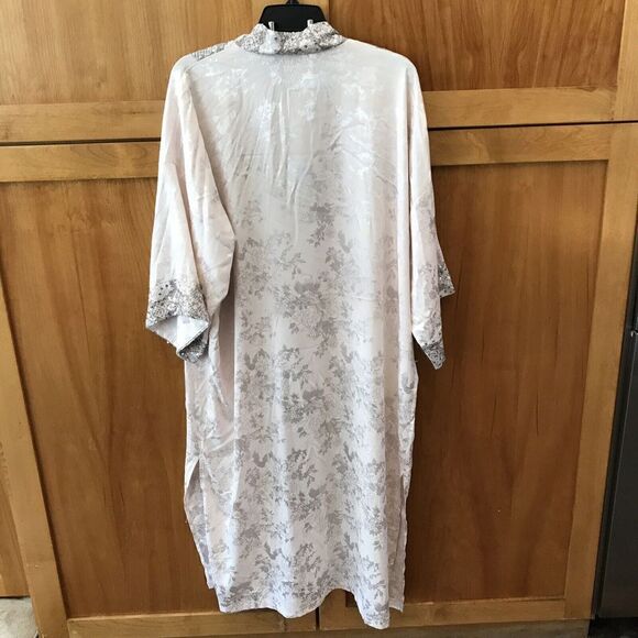 NEW Free People Intimately Women Ivory Sequin Kimono Robe Open Front One Size - Picture 3 of 9
